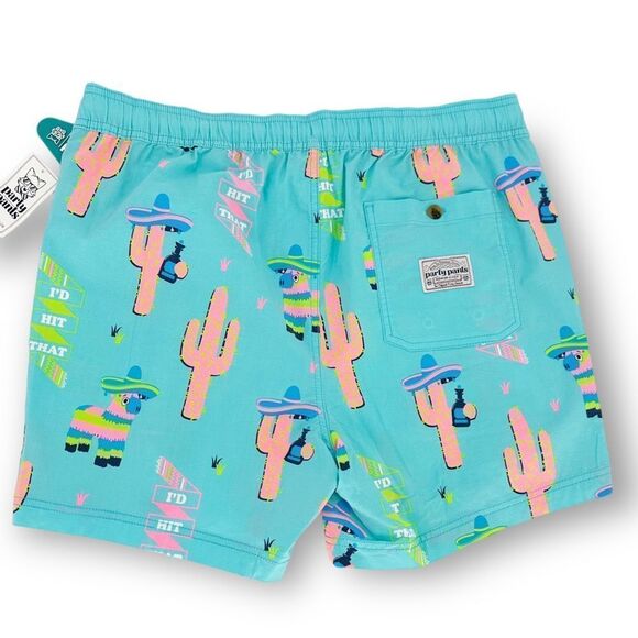 PARTY PANTS Hit That Shorts NWT - swim trunks - Picture 3 of 10